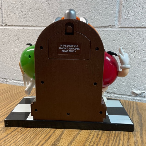 M&M’s Candy Dispenser collectable m&m Jukebox Green m&m and Red m&m Vintage - Picture 2 of 5